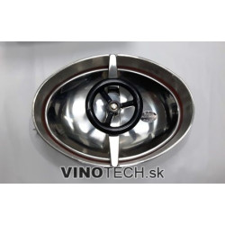 VÝPREDAJ - Nerezové dvierka oválne 2ks