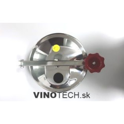 VÝPREDAJ - Nerezové dvierka guľaté 2ks