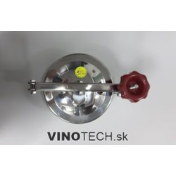 VÝPREDAJ - Nerezové dvierka guľaté 2ks