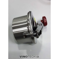 VÝPREDAJ - Nerezové dvierka guľaté 2ks