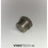 Zátka INOX plná vonkajší závit