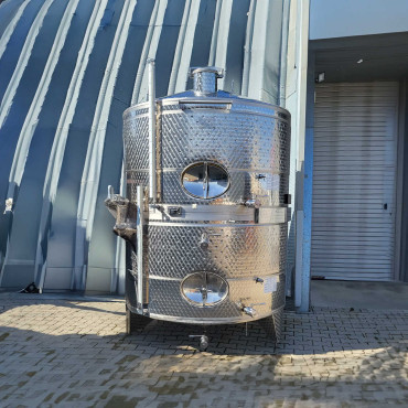 2 ks delených nerezových nádob